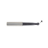 2 Flute Ball Nose with Taper Neck Carbide X-Power Pro End Mills GM963 Series Plain Shank